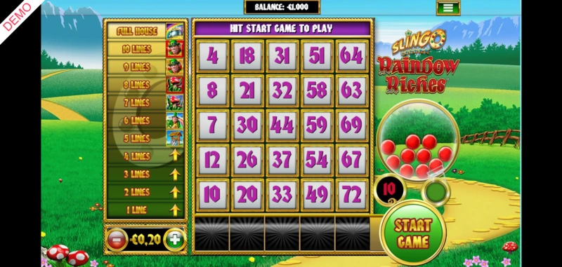 Rainbow Riches slot demo