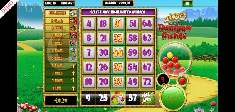 Rainbow Riches Slot logo